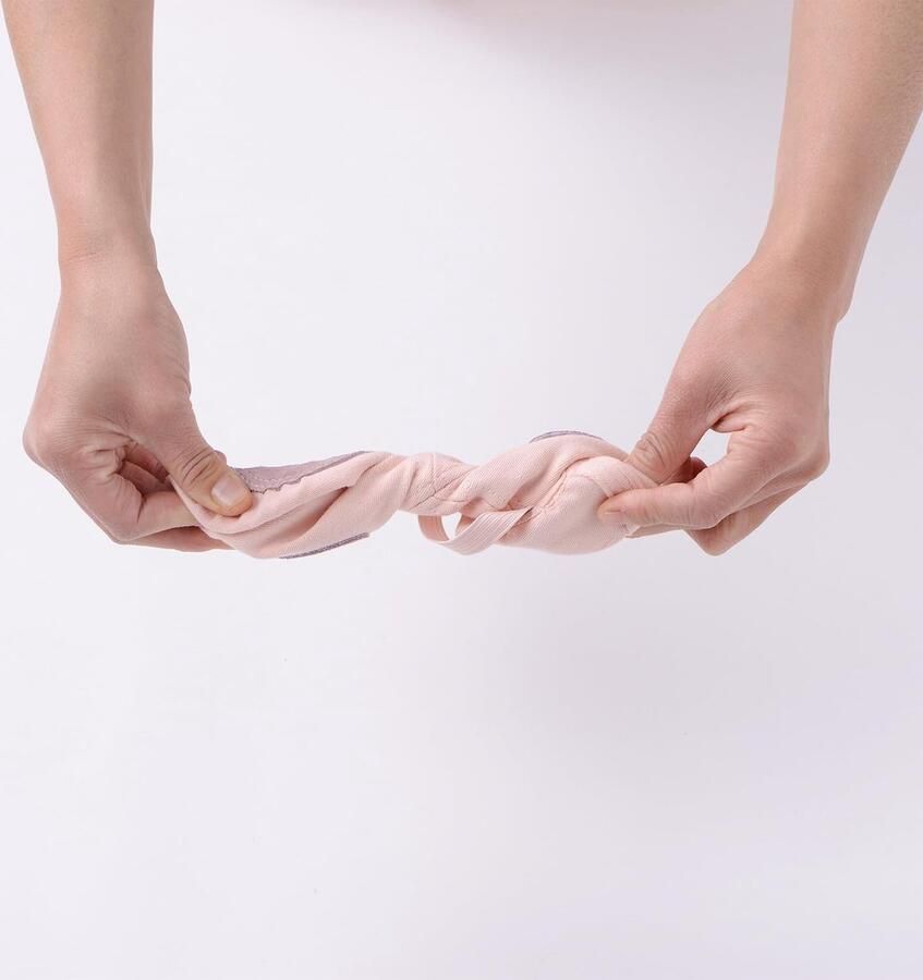 Elastische Balletschoenen met Gedeelde Leren Zool voor Kinderen en Volwassenen