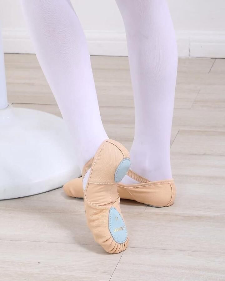 Elastische Canvas Balletschoenen Stretch Dansschoenen Ballerina voor Meisjes Kids Vrouwen