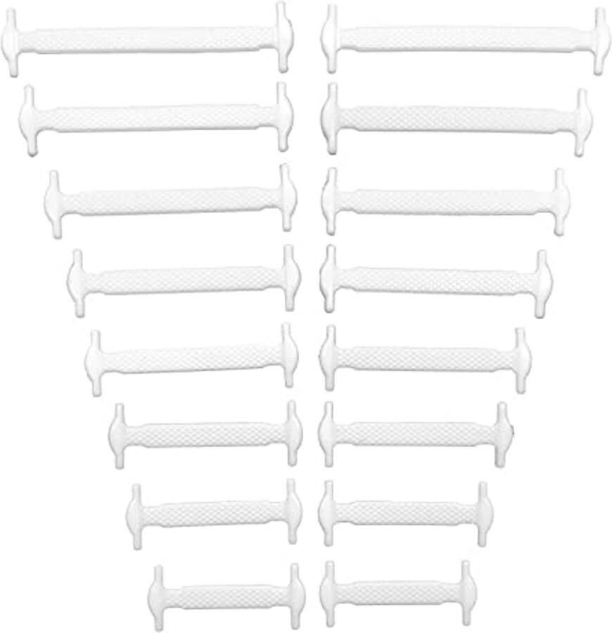 Elastische No Tie Schoenveters voor Kinderen en Volwassenen Waterdichte Siliconen Veters voor Sneakers Laarzen en Vrijetijdsschoenen