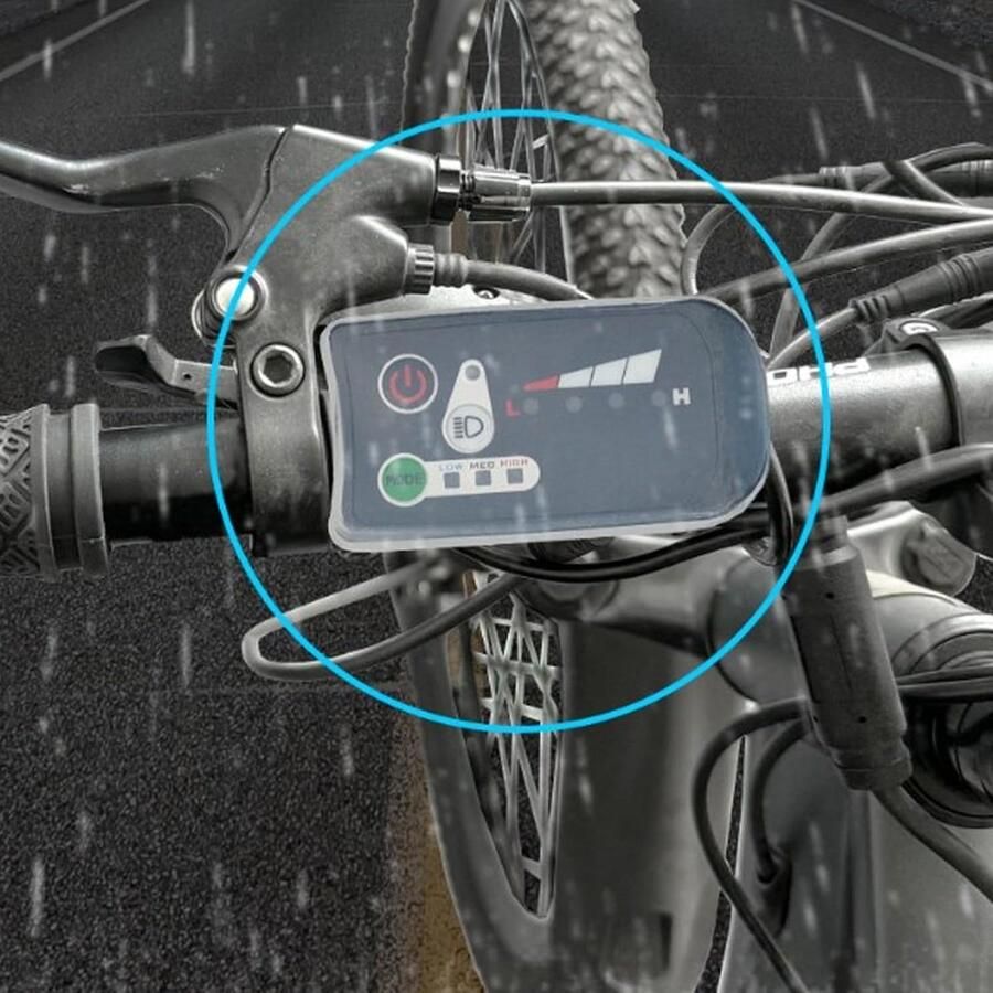 Electric Bike Speedometer Dust Cover Silicone Protective Cover for 790 810 880 Speedometer Display Screen Electric Bike Speedometer Monitor Cover for Outdoor Riding