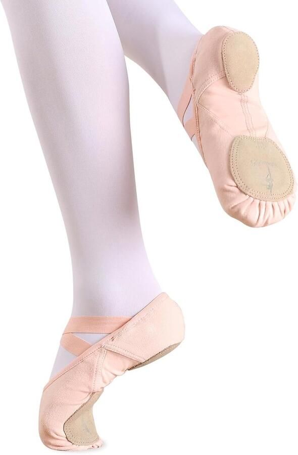 Elegante Ballett schoenen voor meisjes Hoge elasticiteit gesplitste zool ideaal voor dansen peuters en kinderen