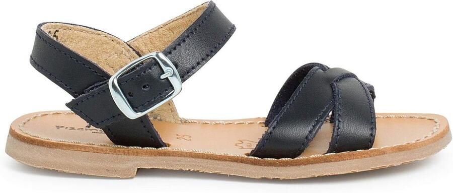 Elegante Comfortabele Meisjessandalen Leer Kruisbandjes Zomer