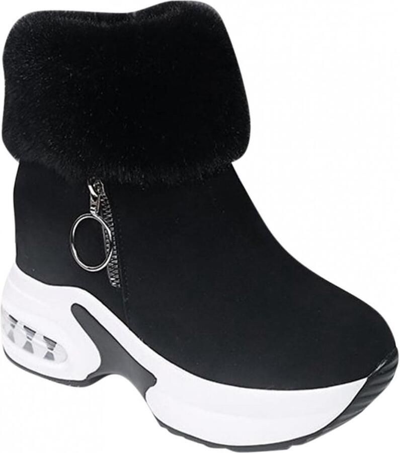 Elegante dames enkellaarsjes voor de winter warme snowboots comfortabele schoenen voor herfst en winter