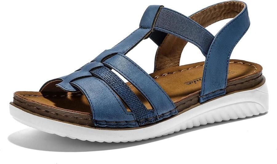 Elegante en Comfortabele Platte Zomer Sandalen voor Dames