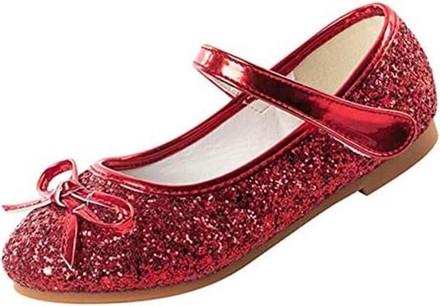 Elegante Glitter Ballerina's met Mary Jane Band voor Meisjes