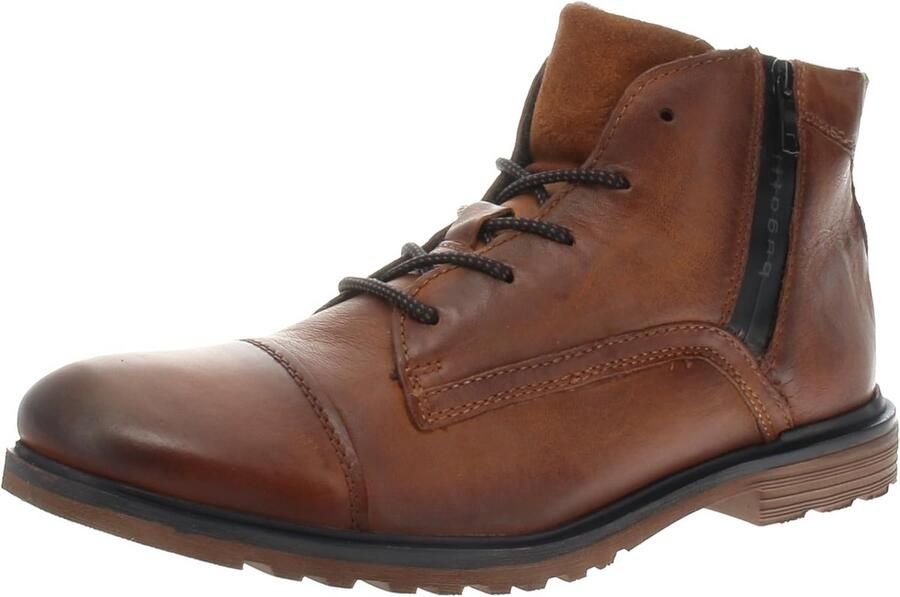 Elegante Heren Laarzen Donkerbruin Nubuck Leer Koude Voering