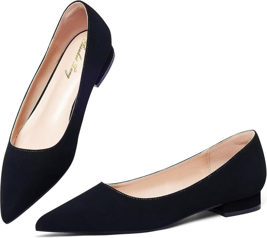 Elegante Instappers Dames met Puntige Ne ?? Comfortabele Ballerina's voor Elke Gelegenheid