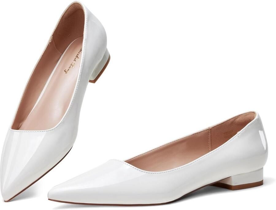 Elegante Instappers met Puntige Neus voor Dames Comfortabele Ballerina's