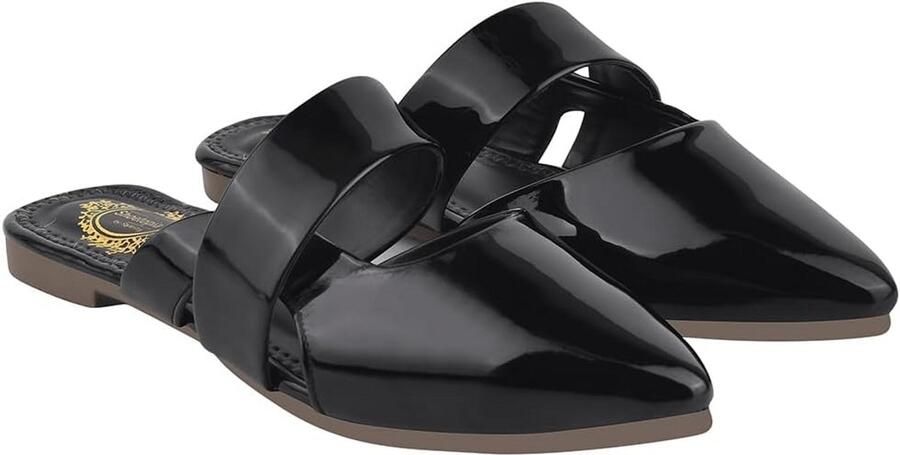 Elegante Platte Muiltjes met Puntige Neus voor Dames en Meisjes