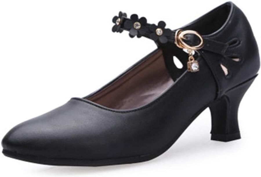 Elegante Standaard Dansschoenen met Gesloten Teen voor Salsa Tango en Ballroom Dansen