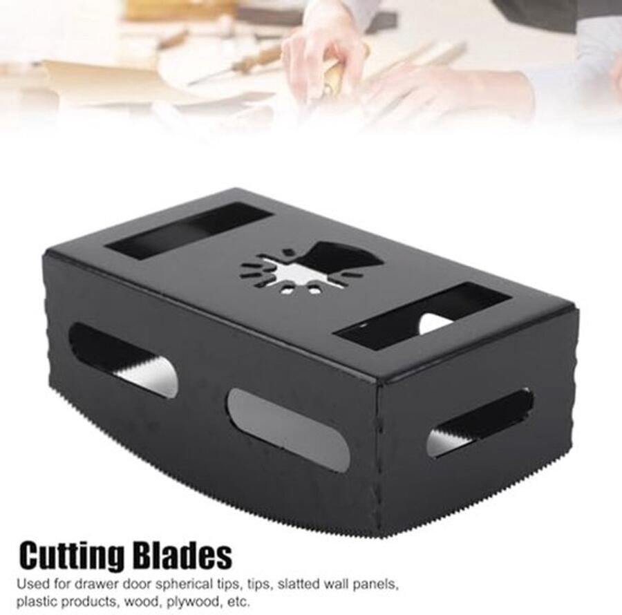 Elektrische Stopcontact Cutter Multi-Tool Blade Zaag Universele Vierkante Sleuf Cutter voor Gipsplaat Hoogwaardige Staal 97x56x