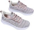 Elzusha Ademend Hardloopschoenen voor Dames met Veters - Roze