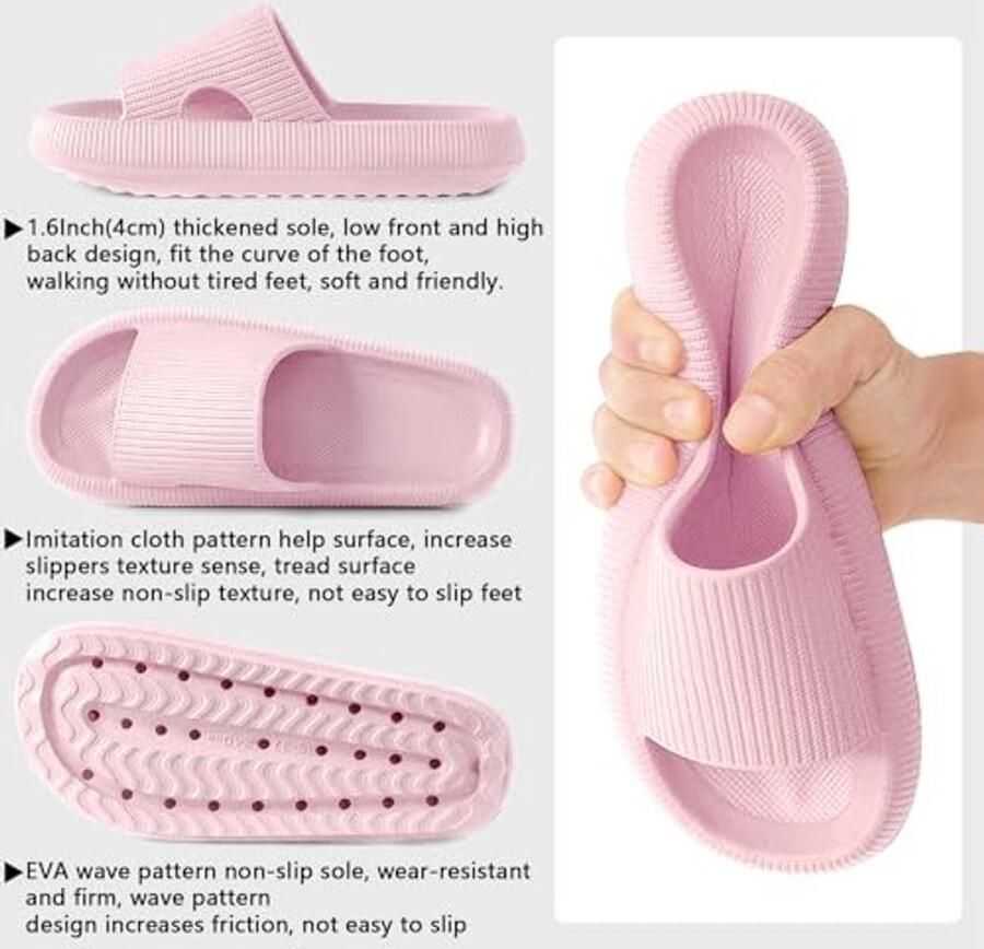 Antislip Badslippers voor Binnen en Buiten - Foto 1