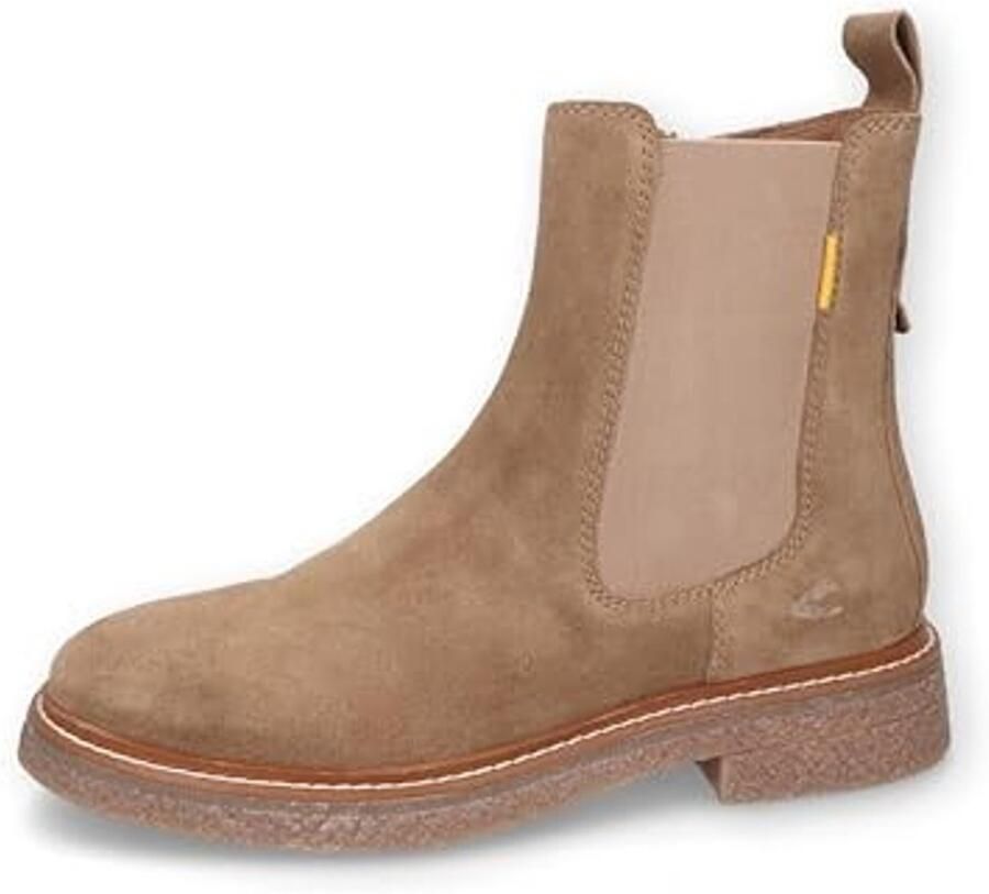 Elzusha Chelsea Boots Effen Taupe