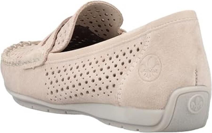 Dames Instapschoenen Rosa Wedge Hak Comfortabel