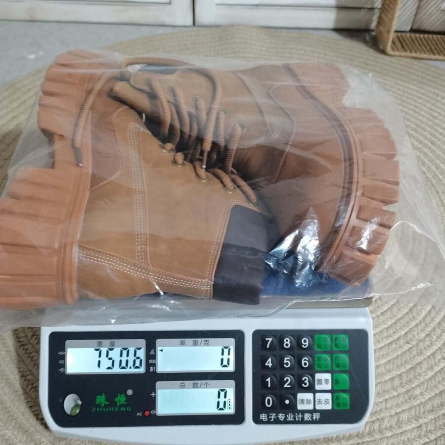 Elzusha Dames Platform Combat Boots met Chunky Zool