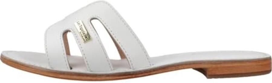 Damia Gladiator Sandalen voor Dames Wit Open Teen