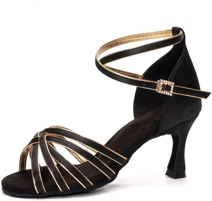 Elzusha Dansschoenen voor Meisjes Latijnse Dans Salsa Bachata Training