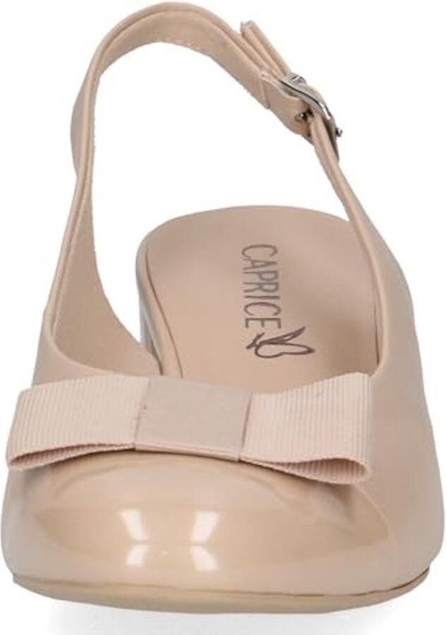 Elzusha Pumps voor dames Flexibel met blokhak Beige