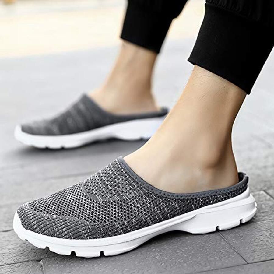 Elzusha Unisex Mesh Clogs Slip-On Pantoffels voor Binnen en Buiten
