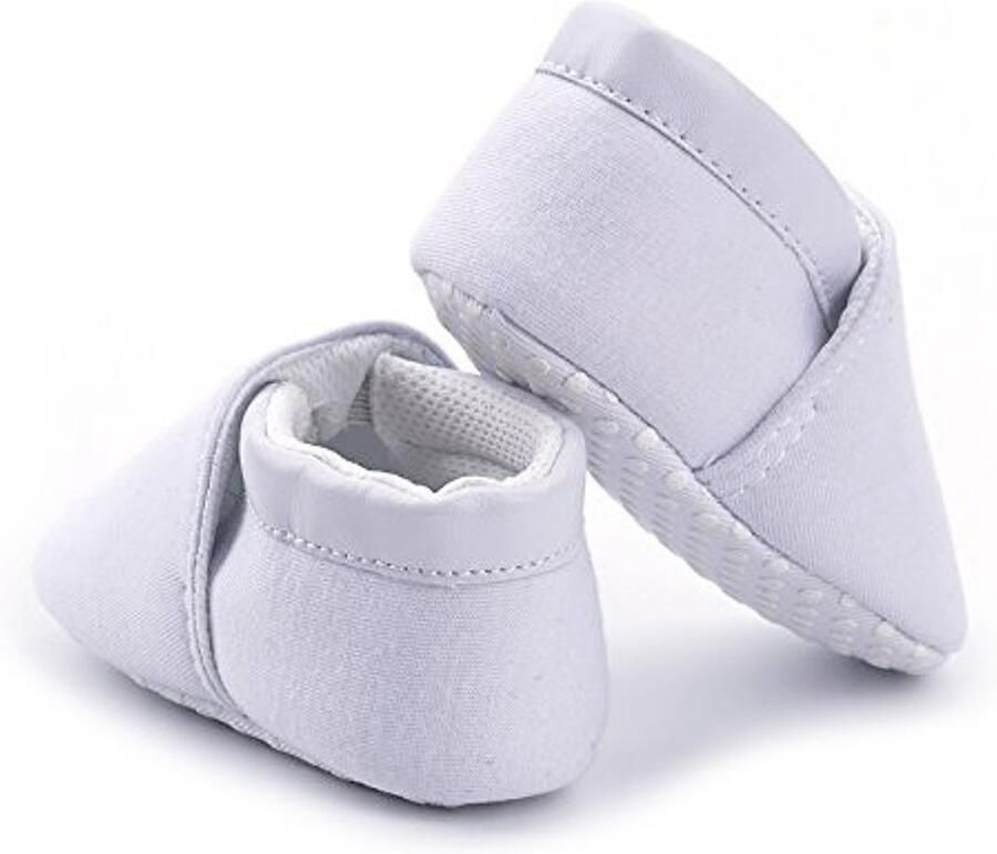 Elzusha Witte Christening Schoentjes met Borduursel voor Baby's