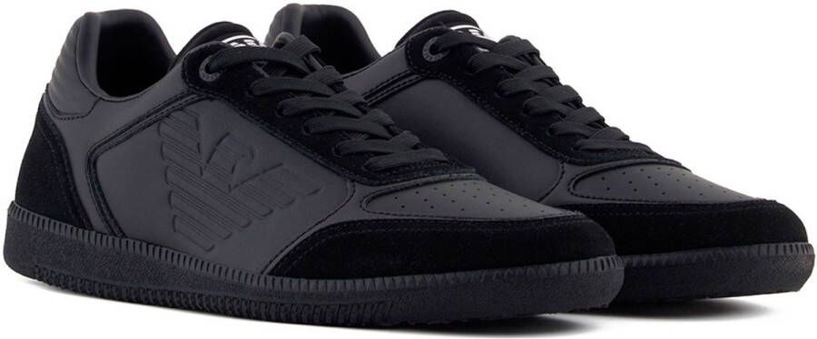 EA7 Emporio Armani Sneakers met labelprints model 'NEW HERITAGE EAGL'