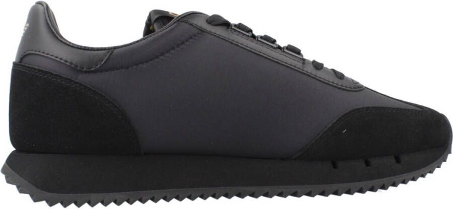 Ea7 Emporio Ar i Lage Sneakers Runner Trainers Triple Black Gold