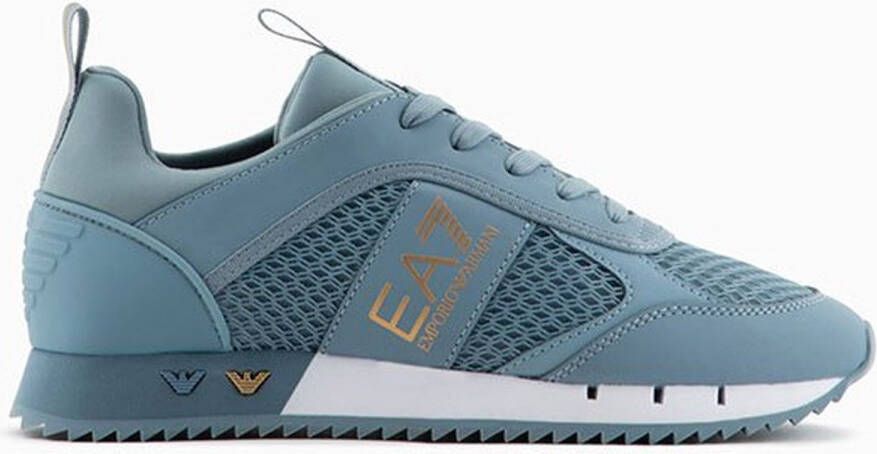 Ea7 emporio armani English Sneakers Blauw 1 3 Jongen