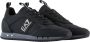 Emporio Armani EA7 Nieuwe Armani Noir Sneakers met Zilveren Logo Black Heren - Thumbnail 1