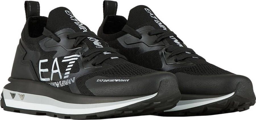 Emporio Armani EA7 Sneakers runninG training mesh uni Us22Ea22 X8X113 Zwart Heren