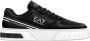 Emporio Armani EA7 Zwarte Voetbalgeïnspireerde Sneakers Black Heren - Thumbnail 1