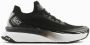 Emporio Armani EA7 Zwarte Gebreide Sneakers Logo Print Black Heren - Thumbnail 1