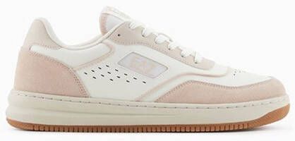 Emporio Ar i MultiColour Sneakers met Zijlogo Beige