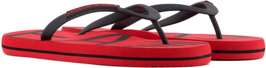 Ea7 emporio ar i Xcq004_xk196 Slippers Rood