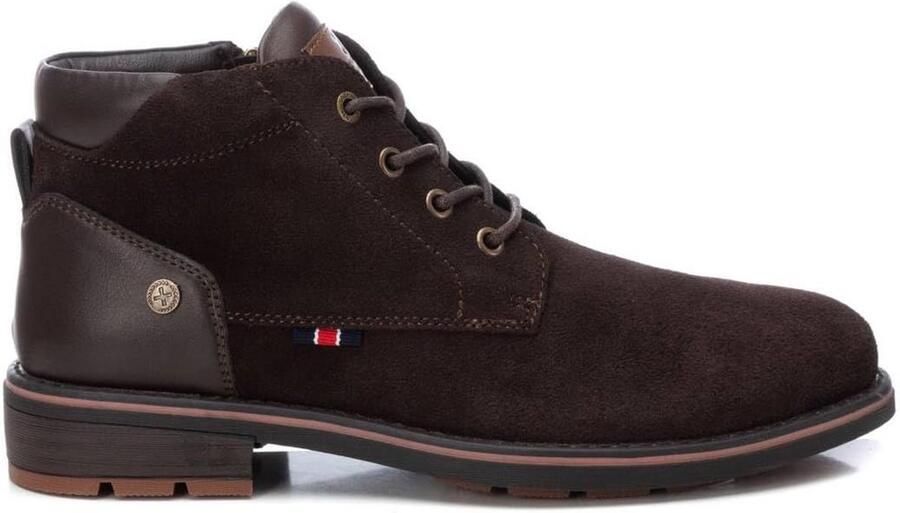 Enkellaarzen Heren Leer Comfortabel Casual Dagelijks Gebruik