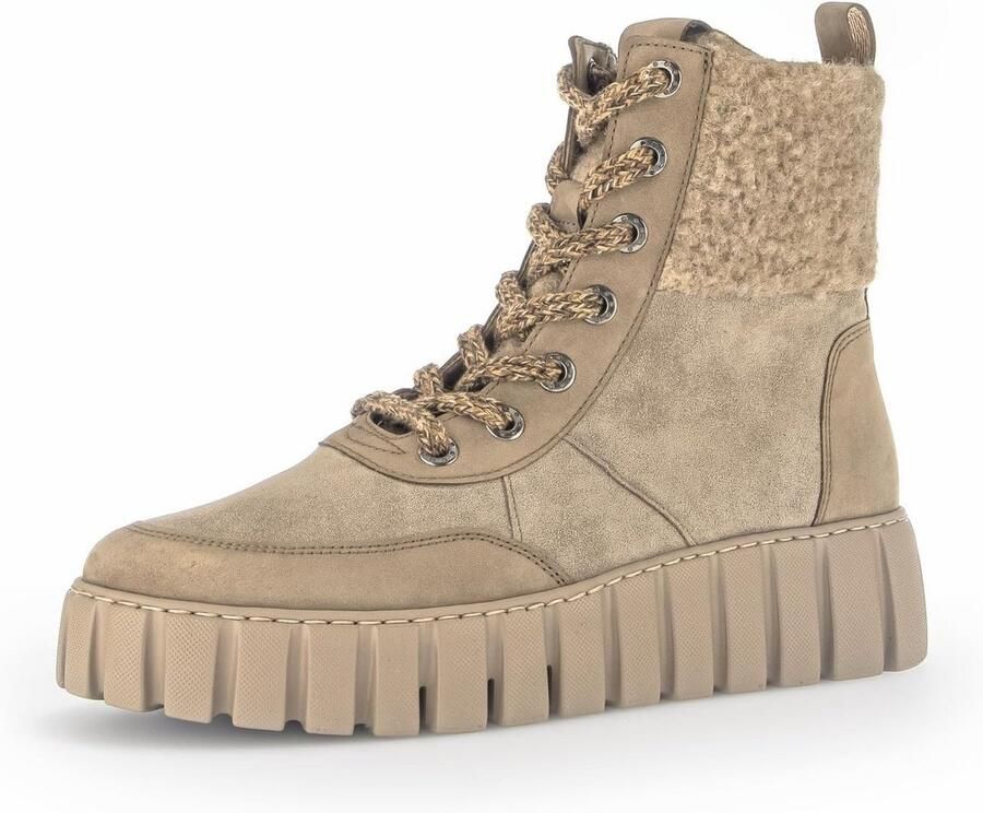 Enkellaarzen voor Dames met Verwisselbaar Voetbed Comfortabele Combat Laarzen