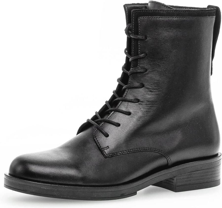 Enkellaarzen voor dames met verwisselbaar voetbed en Veterlaarsjes