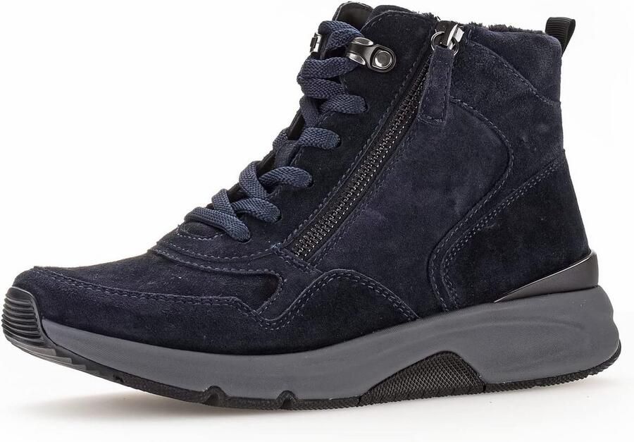 Enkellaarzen voor Dames Veterlaarsjes met Verwisselbaar Voetbed