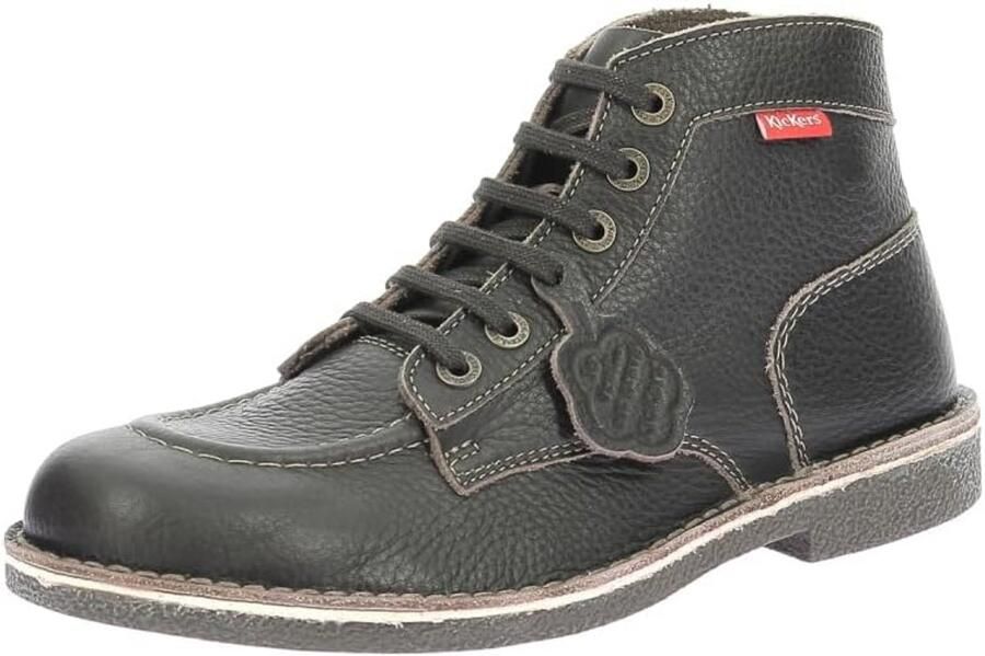 Enkellaarzen Heren Zwart Klassieke Leren Low Boots