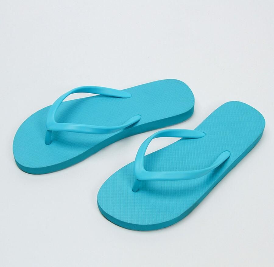 Ergonomische EVA-slippers voor dames lichtgewicht comfortabele teenslippers met voetboogondersteuning en antislipzool ideale strand- en zwembadschoenen voor de zomervakantie Meerblauw 39
