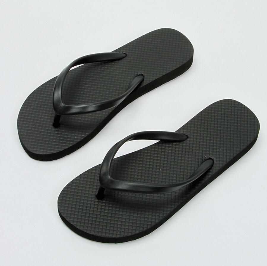 Ergonomische EVA-slippers voor dames lichtgewicht comfortabele teenslippers met voetboogondersteuning en antislipzool ideale strand- en zwembadschoenen voor de zomervakantie Zwart 37