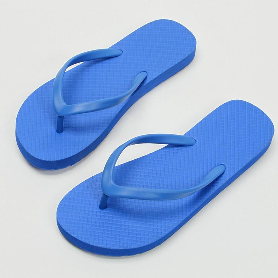 Ergonomische EVA-slippers voor dames lichtgewicht comfortabele teenslippers met voetboogondersteuning en antislipzool ideale strand- en zwembadschoenen voor de zomervakantie Koningsblauw 35