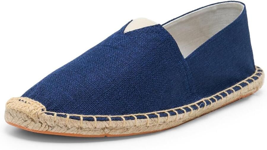 Espadrilles Canvas Flats Marineblauw
