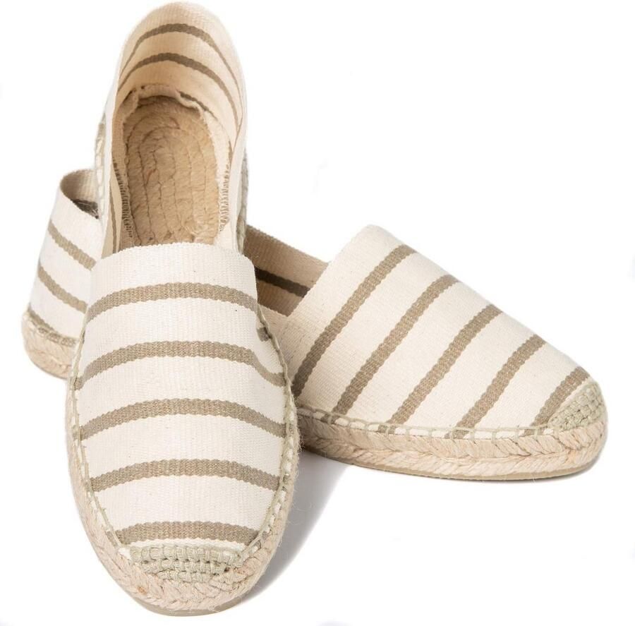 Espadrilles Dames Katoen Handgemaakt in Spanje Slippers