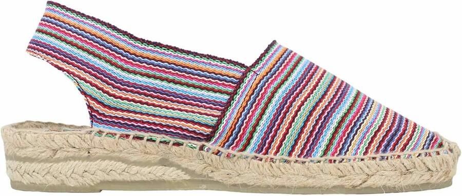 Espadrilles met Lage Sleehak en Strependesign voor Dames