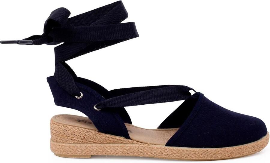 Espadrilles met Lint Platte Schoenen Zomerse Outfits Kleine Sleehak Kleuren