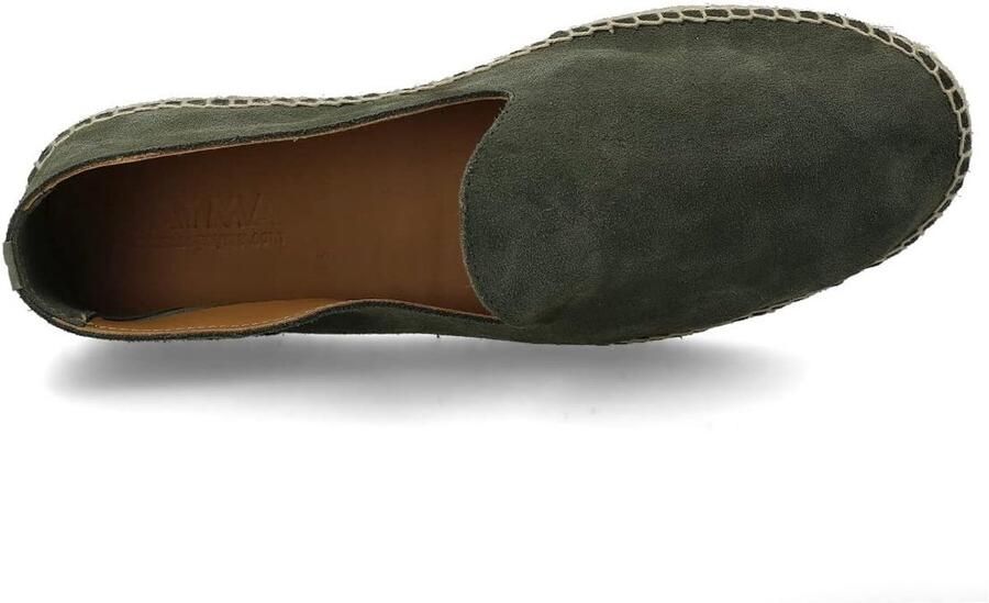 Espadrilles Mocassin voor Heren. Sandalen Flexibele Zomerpantoffels. Suède Schoenen Slip On voor Heren. Bruin Marineblauw en Kaki