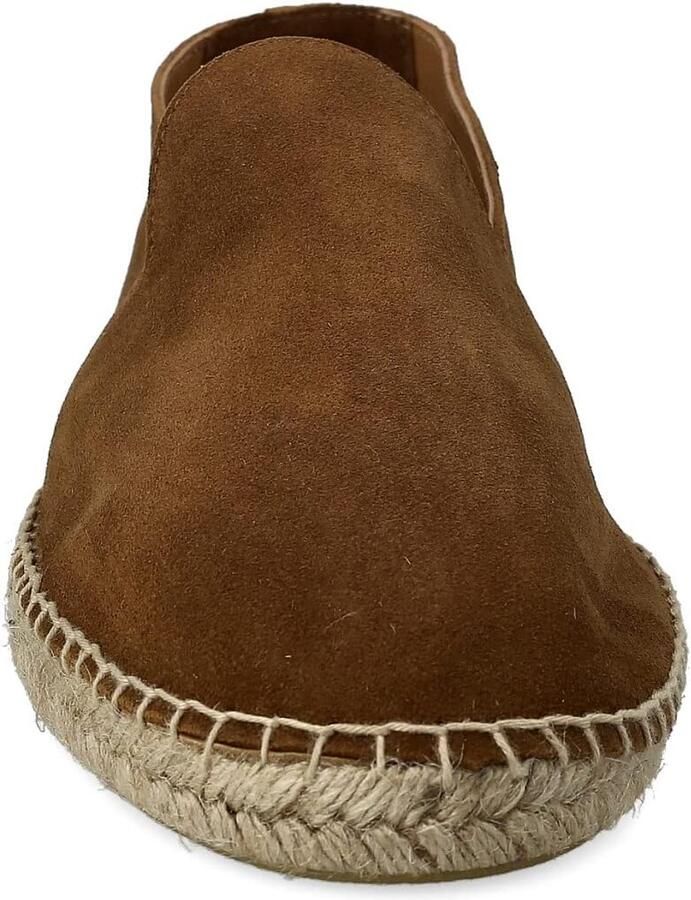 Espadrilles Mocassin voor Heren. Sandalen Flexibele Zomerpantoffels. Suède Schoenen Slip On voor Heren. Bruin Marineblauw en Kaki