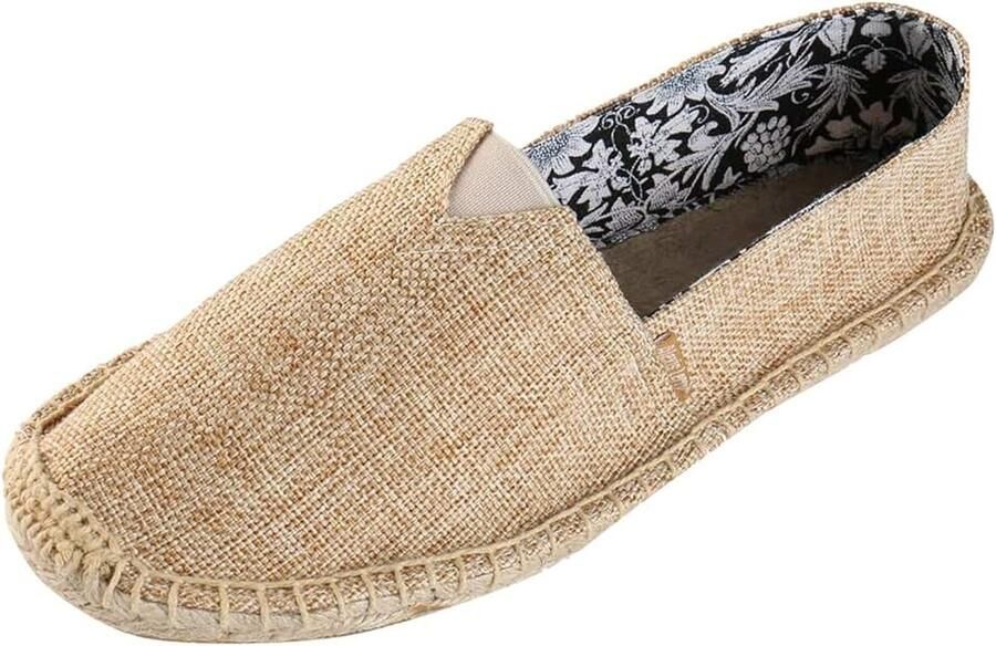 Espadrilles Retrostijl Effen kleur Canvas Flats