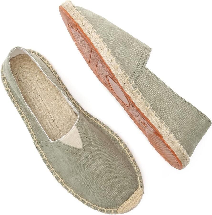 Espadrilles van Canvas Comfortabel Gesloten Teen voor Heren